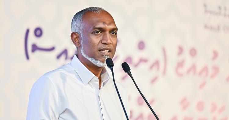 Raajjeyge inthuhaabee raees dr.muizzu maadhamaa rey noosveringe bahdhaluvumeh baavvanee