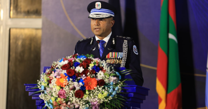 commissioner of police mohamed hameed fuluhunge hidhumathun retier koffi